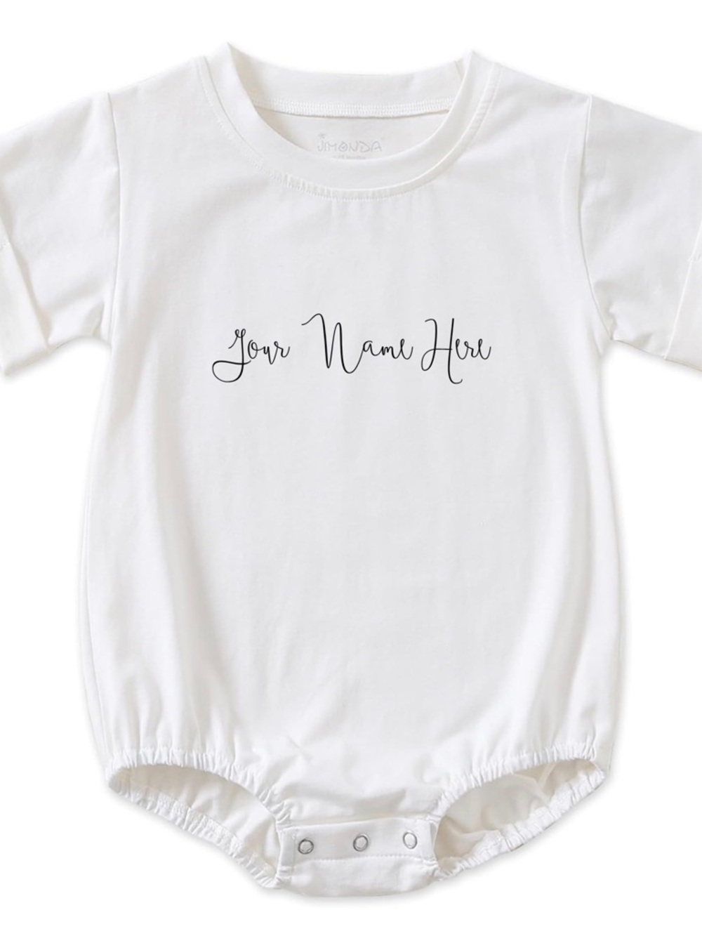 Custom Baby Bubble *MESSAGE FOR NAME*